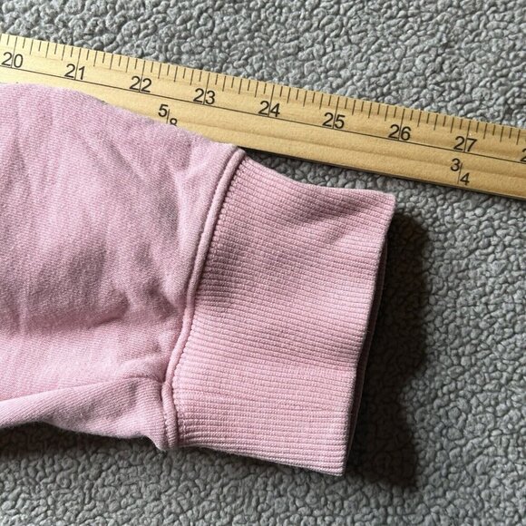 Teddy Fresh Hoodie Womens 2X Pink Embroidered Floral Bling Pullover Plus Size - Picture 12 of 14